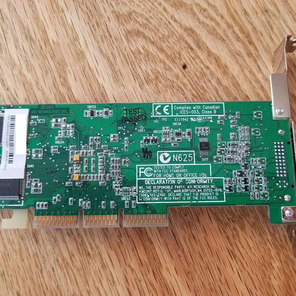 Dell ATI Radeon 06T097 109-81100-01 Low Profile SFF 32MB AGP Video Card